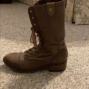 Steve Madden combat boots